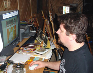 Shane Speal at computer